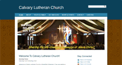 Desktop Screenshot of calvarylc.com